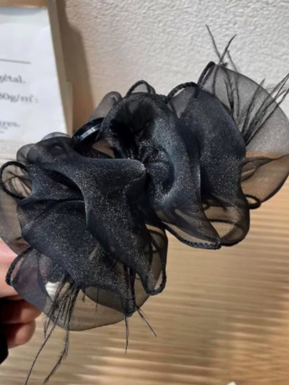 Women’s Oversized Satin Bow Hair Claw Clip